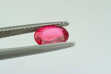 Hot Pinkish-red Spinel faceted