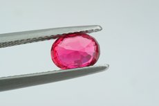 Hot Pinkish-red Spinel faceted