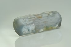 Fine Sillimanite Crystal and Cut