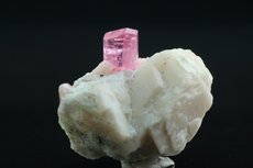 Pink Tourmaline in Matrix