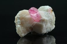 Pink Tourmaline in Matrix