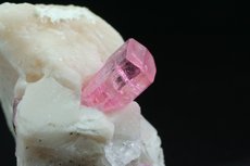 Pink Tourmaline in Matrix