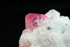 Fine pink Tourmaline in Matrix