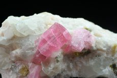 Fine pink Tourmaline in Matrix