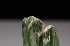 Schöner transparenter grüner Aktinolith Kristall 