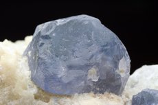 Extremely rare blue Spinel Crystals in Matrix