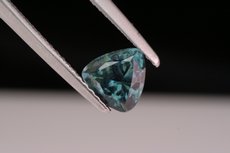 Blue-Green Spinel Cut Trillion