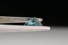 Blue-Green Spinel Cut Trillion