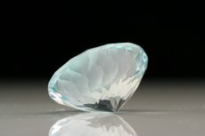 Natural blue faceted Topaz