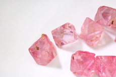 14 Pink  Spinel Crystals