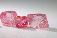 14 Pink  Spinel Crystals