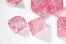 14 Pink  Spinel Crystals