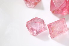 14 Pink  Spinel Crystals