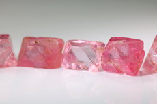 14 Pink  Spinel Crystals