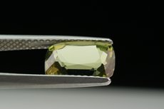 Green faceted Diopside