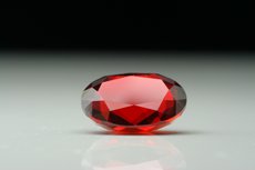 Top Deep red Clinohumite oval Cut Tanzania