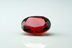 Top Deep red Clinohumite oval Cut Tanzania