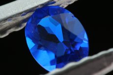 Top Fine blue faceted Hauyne   (Haüyne) 