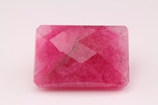 Extremely rare Tugtupite faceted