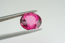 Fine purplish-red Tourmaline Cut 5 cts. Mozambique