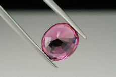 Purplish faceted Spinel