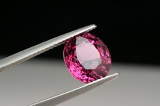 Purplish faceted Spinel