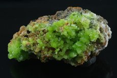 Fine Pyromorphite on Matrix