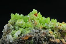 Fine Pyromorphite on Matrix