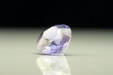 Blue-violet faceted Spinel