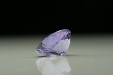 Blue-violet faceted Spinel