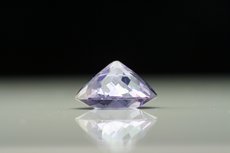 Blue-violet faceted Spinel