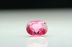 Fine pinkish red Spinel cut