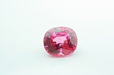 Fine pinkish red Spinel cut