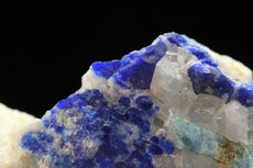 Lasurit (Lapis) Kristalle m. Apatit Burma