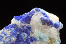 Lasurit (Lapis) Kristalle m. Apatit Burma