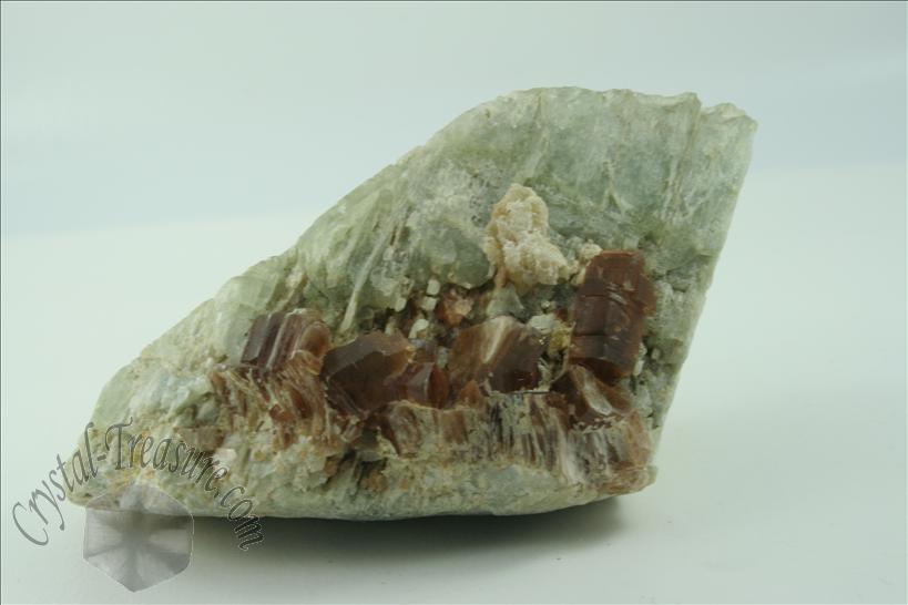 鉱物標本 弗素燐灰石 Fluorapatite recuperato.com.br