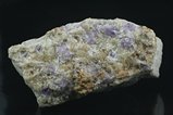 Rare Purple Scapolite Crystals on Matrix