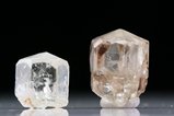 2 Terminated Phenakite Crystals