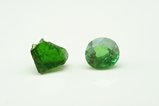 Fine Green Kornerupine Crystal & Cut