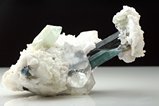 TOP Herderite Crystals  with Indicolite Pakistan
