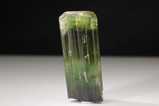 Grüner zonierter Turmalin Kristall Paprok