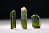 3 Blue-green Tourmaline  Crystals Afghanistan 