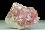 Pink Rubellite Crystal on Matrix