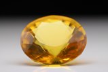 Eye-clean faceted Amber (Burmite)