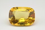 Eye-clean faceted Amber (Burmite)