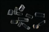 12 Transparente Phenakitkristalle mit Endflächen
