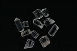 11 Transparente Phenakitkristalle mit Endflächen