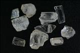 10 Transparent Phenakite Crystals