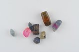 Ungewöhnliche Saphir Kristalle