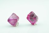 Pseudo- octahedral Ruby Crystals 